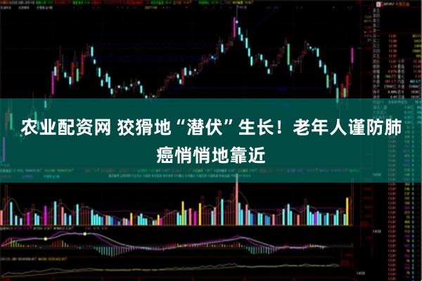 农业配资网 狡猾地“潜伏”生长！老年人谨防肺癌悄悄地靠近